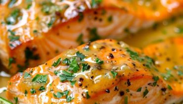 butter garlic honey lime salmon 